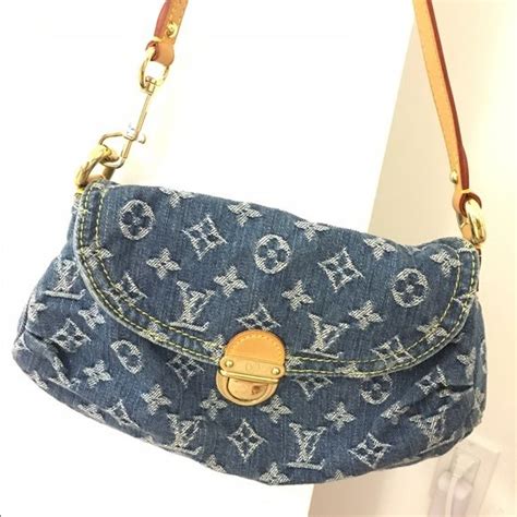 vintage louis vuitton denim bag|authentic louis vuitton vintage handbags.